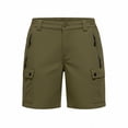 thumbnail image 4 of Summer Shorts for Women Casual Elastic High Waisted Comfy Lightweight Beach Shorts for Travel & Vacation, 4 of 5