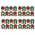 thumbnail image 1 of 32 Pieces Christmas Greeting Card Envelope Sealing Stickers Self-adhesive Candy Box Gift Package Decals Seal Labels Holiday, 1 of 8