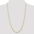 thumbnail image 2 of 10K Yellow Gold 3.0mm Diamond Cut Quadruple Rope Chain 22 Inch, 2 of 6
