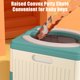 thumbnail image 5 of Fiudx Liquidación de ahorros de verano Inodoro plegable portátil para niños, seguro, fácil de limpiar y diseño bonito para los más pequeños, 5 of 6