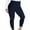 Navy, variant on talentlend Women's Plus Size Leggings Soft High Waisted Fleece Lined Pant Workout Yoga Running Legging