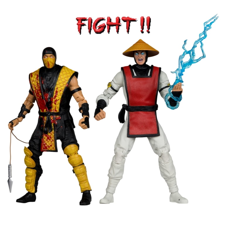 Scorpion vs Raiden (Mortal Kombat Klassic) Deluxe 2-Pack 7