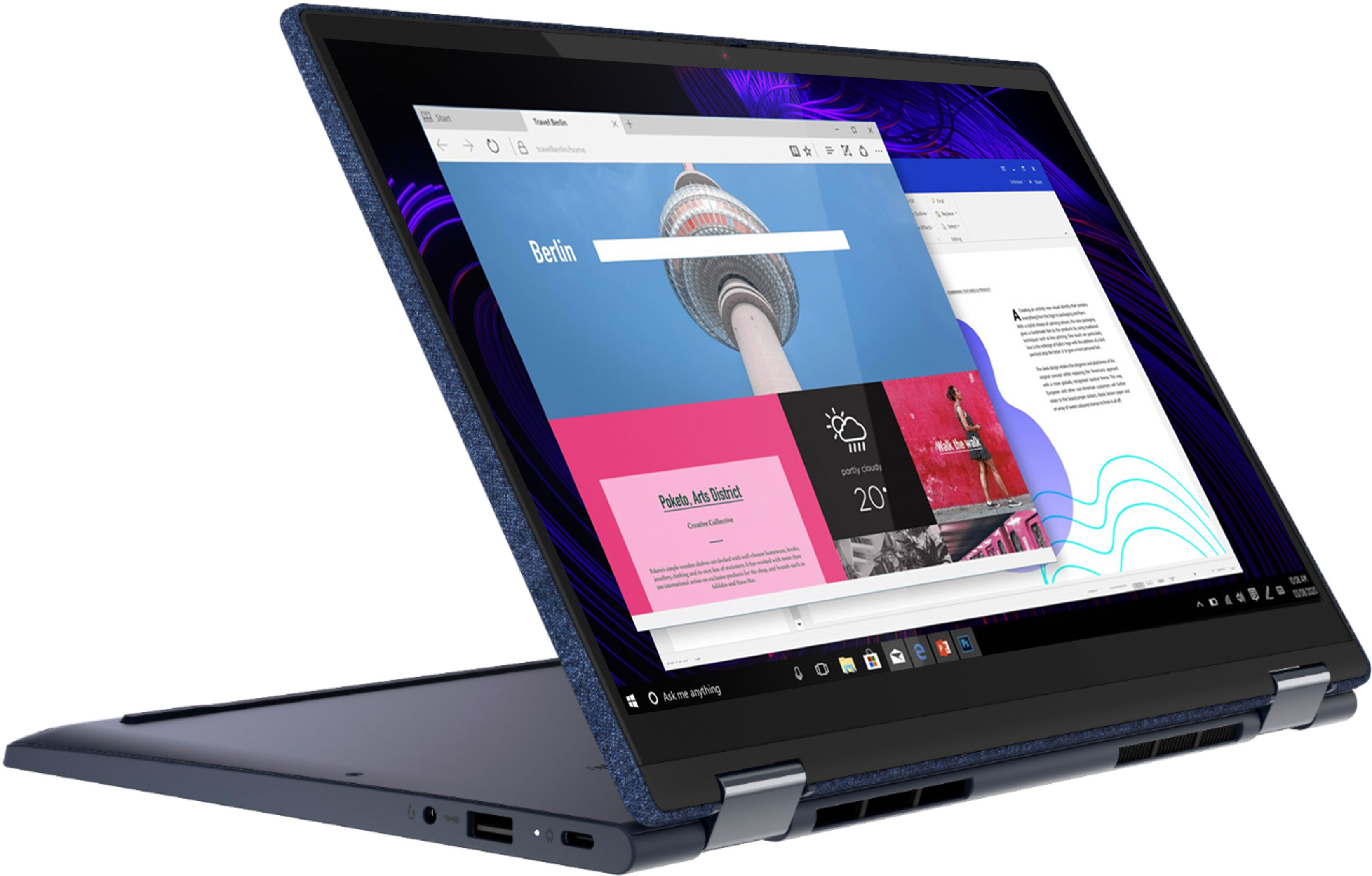 Lenovo Yoga 6 13 2-in-1 Laptop (AMD Ryzen 7 5700U 8-Core, 13.3