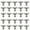 25pcs Steel, variant on 12pcs Vintage Knobs Cabinet Handles Zinc Alloy Drawer Hand Pulls Replacement Furniture Cupboard Closet Door Hardware DIY Knobs