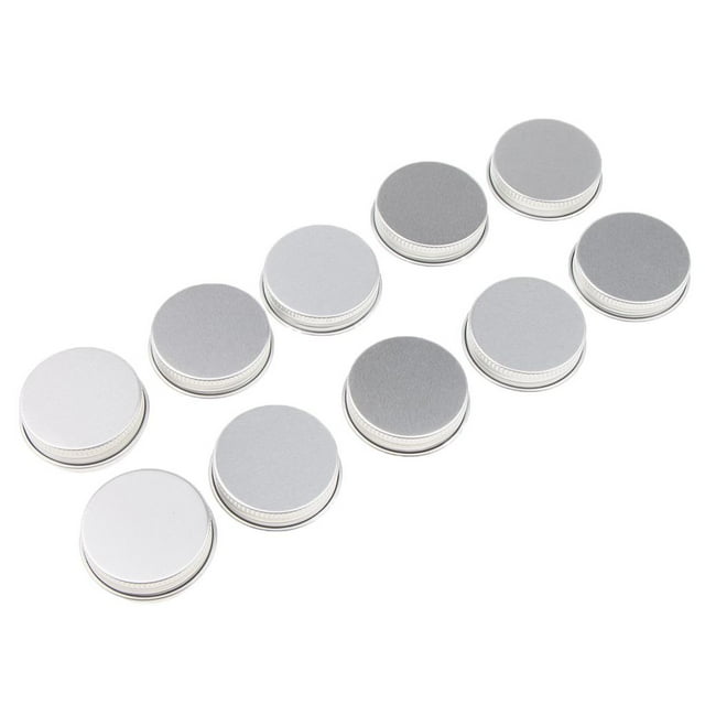 10 piezas de lata de aluminio, gel, vacío, crema, Nail , S, S para viajes, 15ML-4 x 1.8cm Yuyangstore Latas cosméticas vacías
