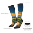 thumbnail image 4 of Naloa Sunflowers At Sunset Knee Socks, High Socks Long Stretchy Sock Women Knee High Stocking, Long Socks for Women, 4 of 6