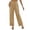 *Yellow, variant on ClodeEU Women's Drawstring High Waist Glitter Sequin Wide Leg Pants,Casual Loose Trousers ,Women's Plus L
