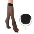 Young Girl Gift Women'S Sheer Knee Highs Pantyhose with Reinforced Toe