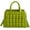 Green, variant on Kukuzhu Hobo Bags for Women Leather Puffer Down Shouder Bag Small Padding Top Handle Tote Bag