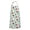 Pioneer Flower Floral-1, variant on Pioneer Flower Floral Print Pattern Apron for Women and Men, Cotton Linen Waterproof with Pockets, Adjustable, 33x27 Inch for Kitchen, Gardening, BBQ, Salon