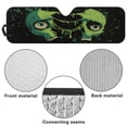 thumbnail image 6 of HUIACONG Green Skull Sun Shade Windshield Compatible with Jeep Wrangler Sun Shade fit for Jeep Wrangler JL JLU 2018-2025 / Jeep Gladiator 2020-2025 ,Keep Car Interior Cooler, 6 of 6