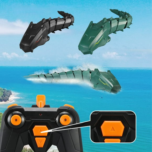 Sentmoon Summer Toys Christmas Toys Soft Edges for Safety Remote Control Mechanical Snake Rechargeable Water Simulation Snake Toys Gift forBoys & Girls