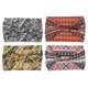 thumbnail image 1 of 4 piezas de diadema anudada impresa de moda bohemia para mujeres en gris, amarillo, naranja y rojo, 1 of 5