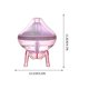 thumbnail image 2 of Humidificador de grietas con lámpara volcánica de simulación de escritorio, lámpara colorida, linterna de carreras, humidificador de aerosol silencioso para el hogar, humidificador colorido, 2 of 9