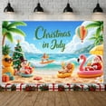 thumbnail image 3 of Colorful Design Christmas Beach Holiday Celebration Banner for Summer Party Family Gathering Event, 3 of 9