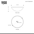 thumbnail image 7 of vigo golden greek glass vessel sink and faucet set, oil rubbed bronze, 7 of 7