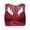 Wine, variant on EOYWHK 1PC Lace Bras for Women, New Women Plus Size Vest Crop Wire Bra Lingerie Sexy V-Neck Underwear S-3XL