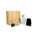 thumbnail image 2 of Set de bar Storyland con licorera vaso de cristal 4 enfriadores de piedra bolsa de terciopelo estuche de madera, 2 of 3