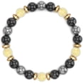 thumbnail image 1 of Pulsera de riqueza de obsidiana negra Feng Shui de hematita. Pulseras de cuentas para mujeres y hombres. Pulsera de citrino buena suerte Feng Shui para hombres y mujeres, 1 of 5