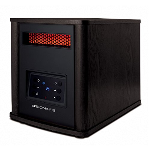 Bionaire BRH7403ERECN Infrared 6 Quartz Console Heater, 1500 Watts