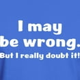 thumbnail image 3 of CafePress - I Doubt It! T Shirt - Men's Classic Graphic Cotton T-Shirt, 3 of 4
