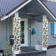 thumbnail image 3 of SEANATIVE Christmas Lights Porch Banners Set of 2 Hanging Flag Porch Sign for Front Door Outdoor Holiday Wedding Yard Decoration Farmhouse Indoor Wall Backdrop, 3 of 7