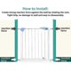 thumbnail image 4 of M10(10mm/0.39") Gate Adapter 4PCS Gate Threaded Spindle Rod Accessory Pressure Gate Replacement Parts Screw, 4 of 5