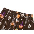 thumbnail image 5 of Beezizac 2 - Piece Cozy Pajamas For Little/Big Boys Skeleton & Pumpkin Pattern Long Sleeves PJs Set Kid Size 14, 5 of 7