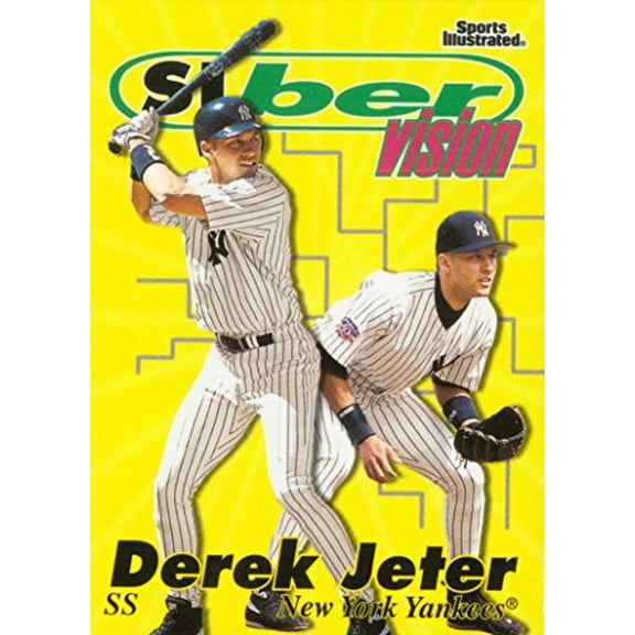 Collectible 1997 Sports Illustrated #62 Derek Jeter SIV MLB Baseball Trading Card