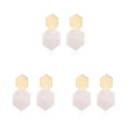 thumbnail image 4 of Guardurnaity Pendientes de gota Patrón largo Acrílico Geométrico Pendiente Señora Decoraciones diario Hexágono Gancho para la oreja Casa Fiesta Type1 NO1, 4 of 6