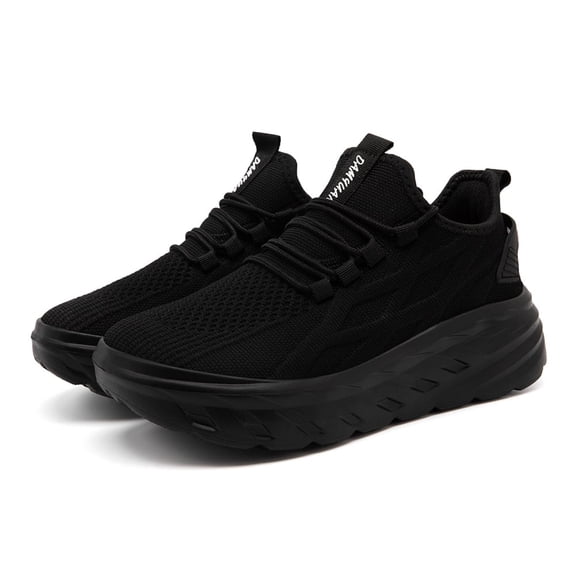 GLYGML Chunky Platform Sneakers Lightweight Breathable Athletic Shoes with Non-Slip Sole for Running and Daily Wear
