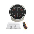 thumbnail image 2 of 110mm 4 In 1 Gauge Fuel Level 12V Voltmeter Water Temp. Oil Pressure With Backlight ,Universal Compatibility, 2 of 6