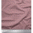 thumbnail image 1 of Soimoi Polyester Crepe Fabric Triangle & Anchor Hook Nautical Print Sewing Fabric Yard 52 Inch Wide, 1 of 3
