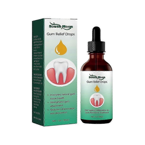 1-3Pcs Gum Regrowth Drops, Natural Gum Restore Liquid Mouthwash, Gum Therapy Drops Receding Gum Repair Treatment
