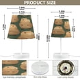 thumbnail image 2 of Ryvnso LED Bedside Table Lamp Capybara Pattern Bedroom Desk Lamps Nightstand Lampshade S, 2 of 7