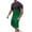 Green, variant on fartey Mens Plus Size Sets 2 Piece Outfits Clearance, Short Sleeve Tops & Shorts Sets Lounge Solid Color Summer Outfits Athletic Sportswear Workout Set, M-6XL