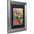 thumbnail image 2 of Trademark Fine Art "T Rex 1" Canvas Art by Dean Russo, Black Matte, Silver Frame, 2 of 4