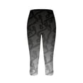 thumbnail image 5 of Only Moment Ladies Long Shorts Polyester,Spandex Floral Printed Shorts Ankle Pants Athletic Sweatpants Dress Business Slacks with 4 Pockets Yoga Shorts for Wowomen Grey,3XL, 5 of 5