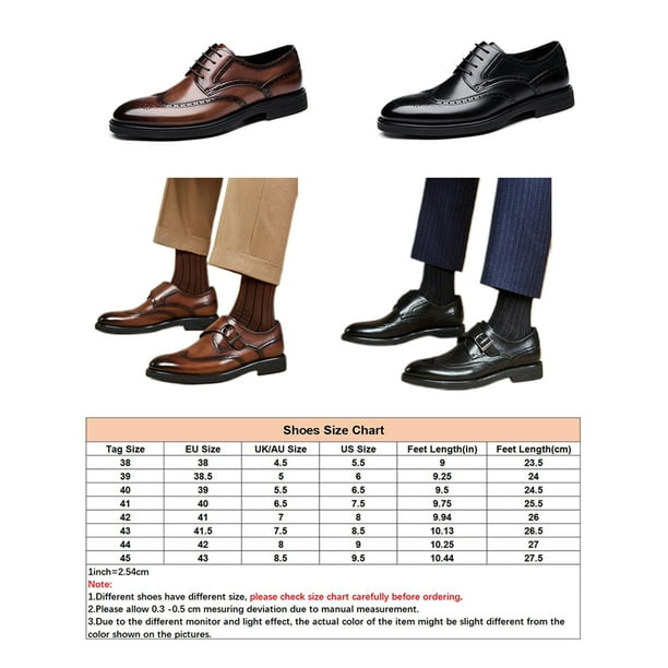 Dress shoe store lace size