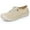Beige, variant on Xfvqtps Womens Fashion Flat Shoes Round Toe Comfortable Breathable Slip on for Daily Wear Non Slip Lightweight Casual Shoes for Walking Party Office Beige