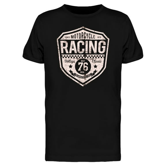 Motorcycle Racing 76 Tee Men's -Image by Shutterstock