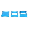 thumbnail image 2 of Universal Metal Snooker Pool Billiard Cue Tip Tips Table 3 Section Chalk Box Holder Accessoryblue, 2 of 9
