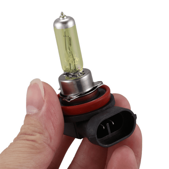 10 Pcs Dc 12V 55W H11 3000K Super Yellow Car Foglight Light Bulb Lamp