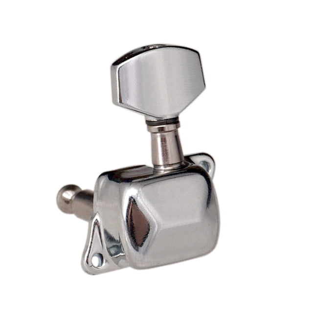 Matsuzay Clavijas de afinación de cabeza de máquina semisellada para guitarra electrónica de 6 piezas, perilla de sintonizador de 6 cuerdas, accesorio Artesanía 6 Derecha Matsuzay HA060579-02