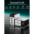 thumbnail image 5 of GMKtec M8 Mini PC, AMD Ryzen 5 PRO 6650H, 16GB DDR5 1TB SSD, Dual NIC LAN 2.5GbE Oculink, USB4, HDMI, USB-C, Office Home Gaming Desktop Computer, 5 of 10