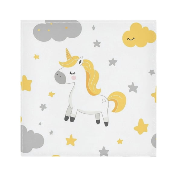Qxltty Cute Horse Napkins 20×20in Perfect for Parties Dinners Weddings Cocktail Housewarming Cloth Napkins Set of 6