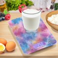 thumbnail image 7 of High Precision Digital Kitchen Scale Tempered Glass Food Scale Multifunction Scale Small Kitchen Appliances Watercolor Powder Blue Pattern, 7 of 7