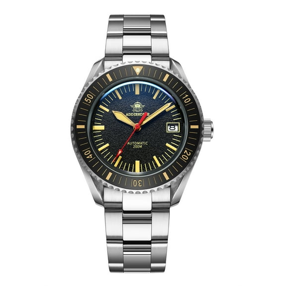 ADDIESDIVE Men's Automatic Diver Watch - 200M Waterproof, NH35A Movement, Luxury Analog Watch with Ceramic Bezel & Sapphire Crystal
