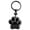 Multi, variant on I Rescued My Best Friend Paw Print Keychain