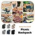 thumbnail image 6 of AUXDIQ 23L Insulated Cooler Backpack Picnic Cool Bag Rucksack Leak-Proof Hiking Picnic Daypack, 6 of 6